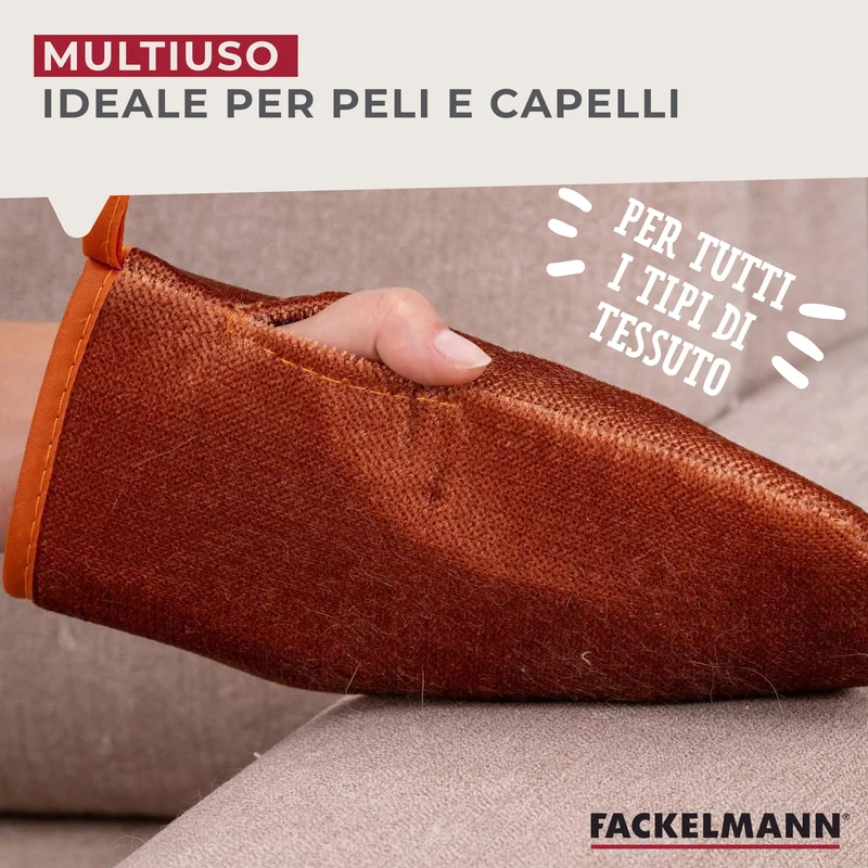 Set animali rimozione peli, guanto e rullo