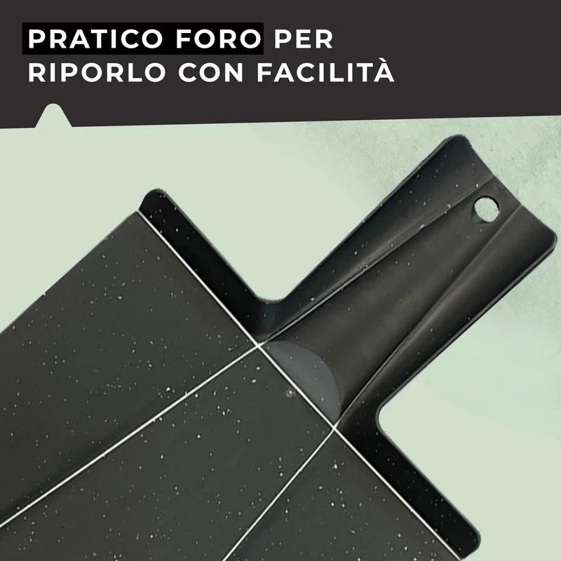 Tagliere pieghevole da cucina, 38,5 x 21 cm