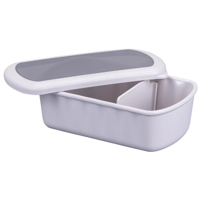 Contenitore per alimenti Linea Flexibox, beige, 1000 ml, 20,5 × 12,5 × 6,6 cm
