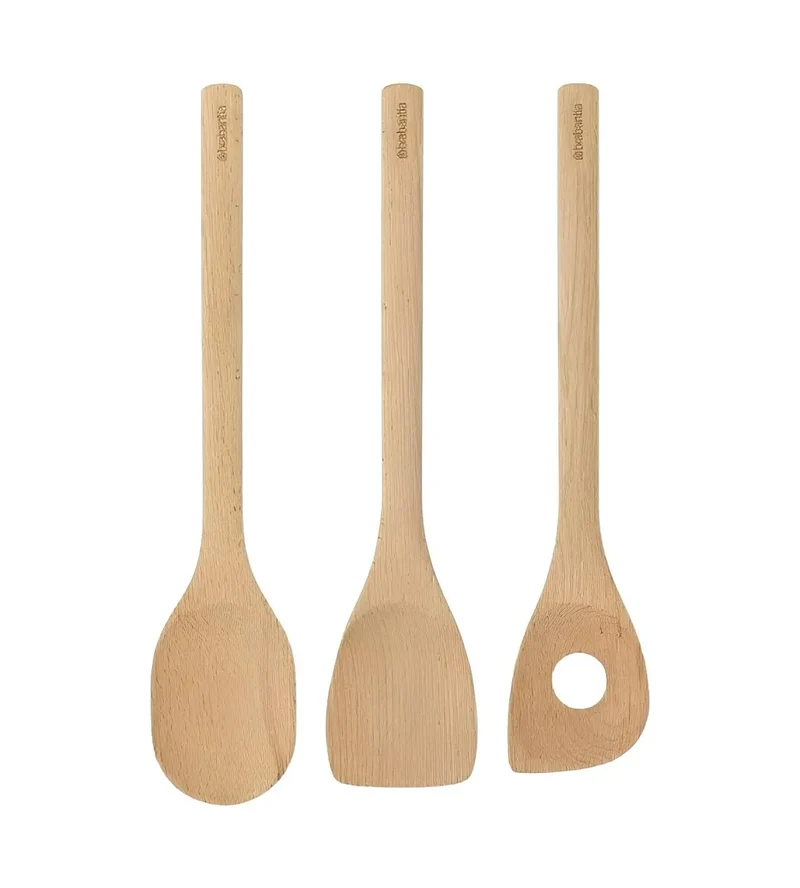Brabantia Profile Utensili da cucina in legno Set di 3