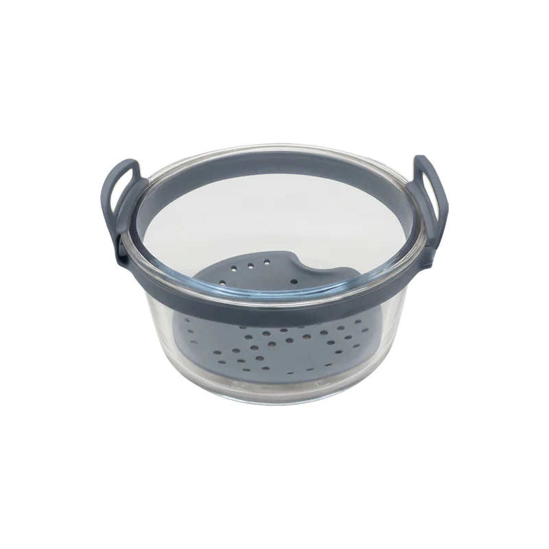 Recipiente de Cristal para Freidora de Aire – Redondo y Cuadrado