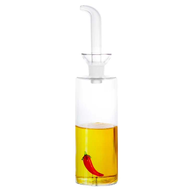 Aceitera de Cristal con Indicador Interior Antigoteo 350 ml