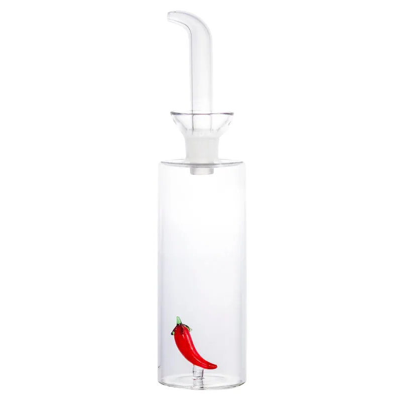 Aceitera de Cristal con Indicador Interior Antigoteo 350 ml