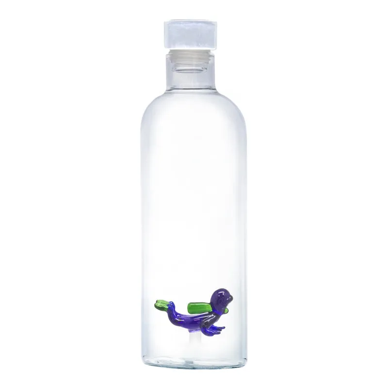 Botella de Cristal con Figura Interior y Tapón – 1,1 L Diseños Decorativos