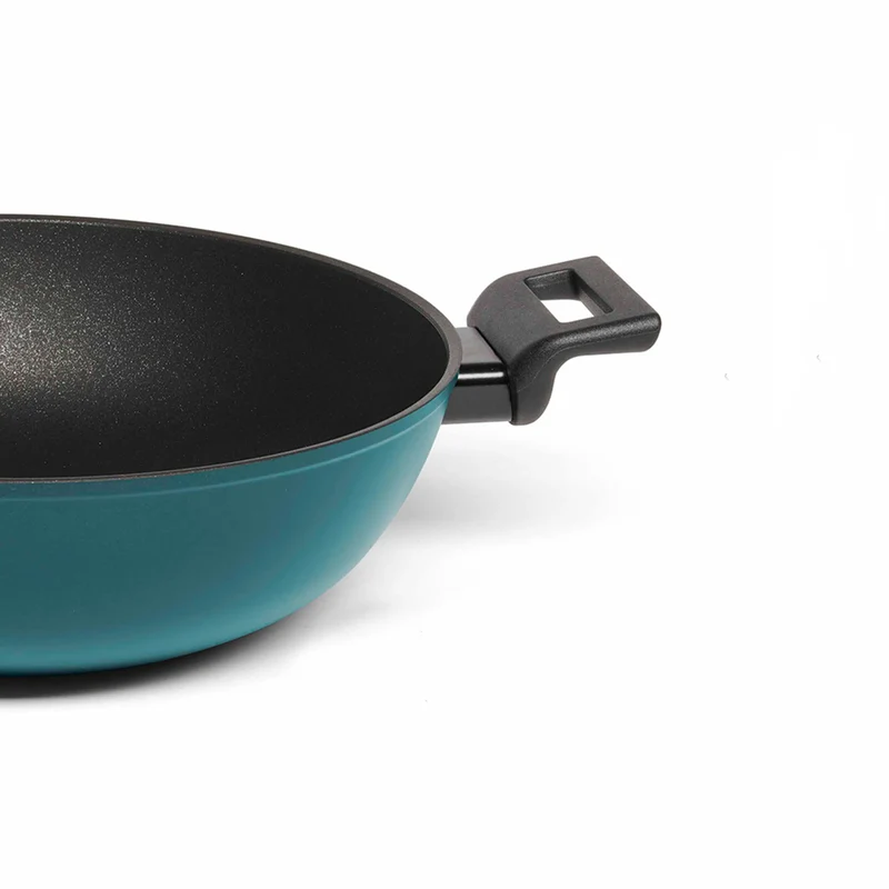 Wok 2 maniglie Brillante