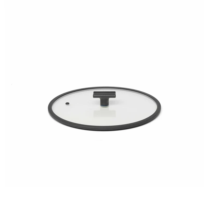 Casseruola 2 maniglie con coperchio Brillante
