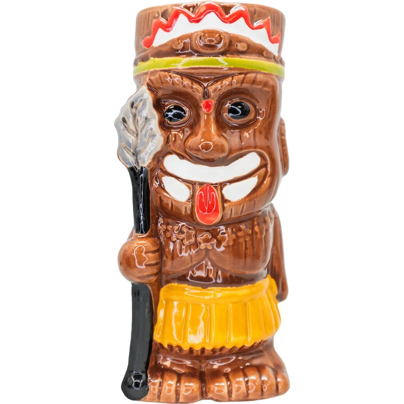 Vaso Tiki para cócteles tropicales