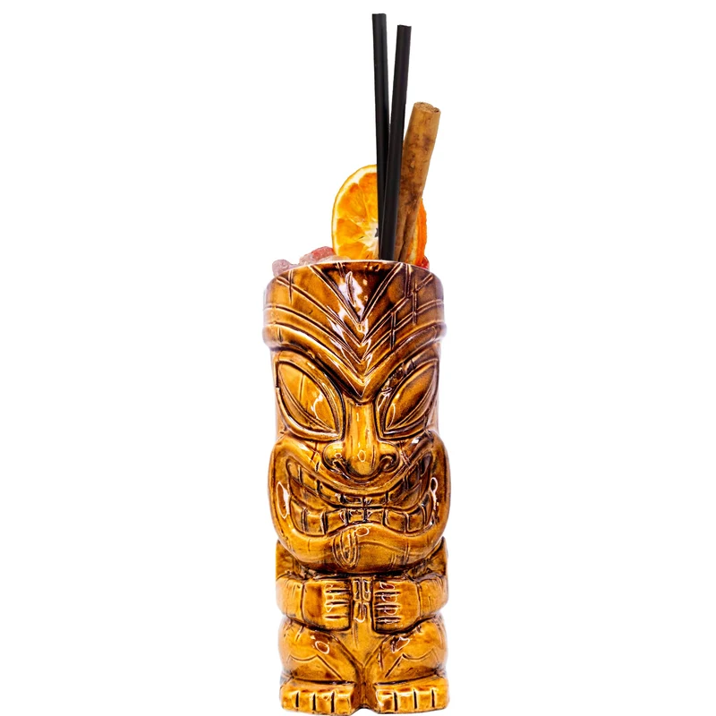 Vaso Tiki para cócteles tropicales