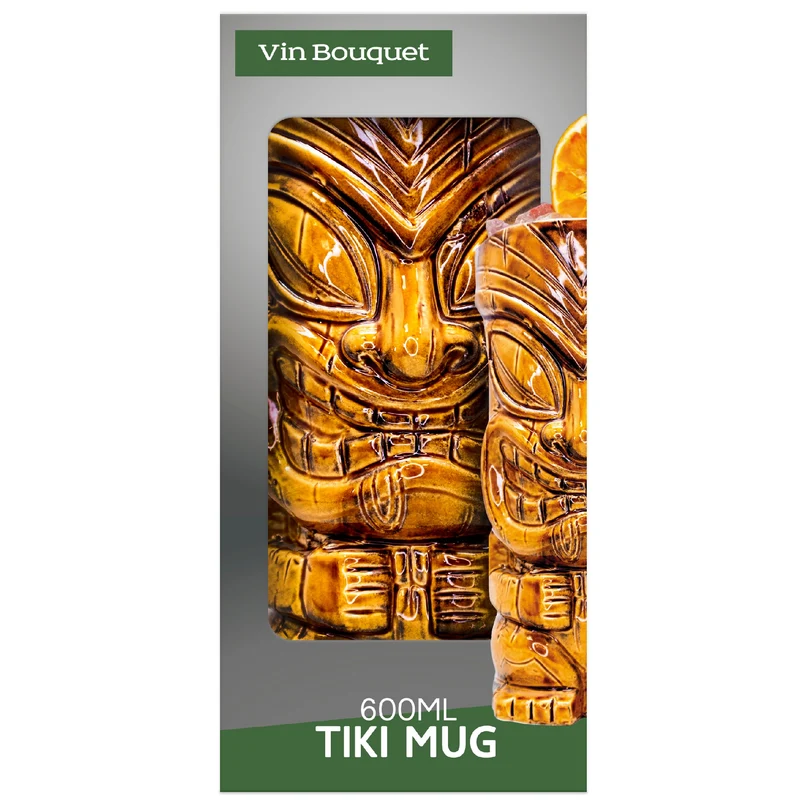 Vaso Tiki para cócteles tropicales
