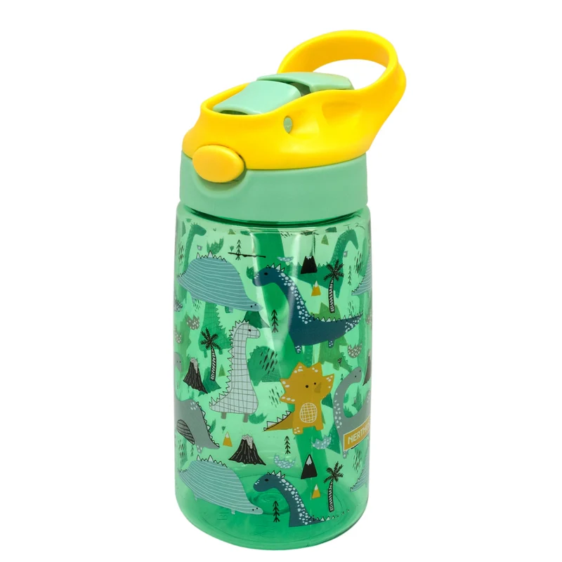 Botella Infantil Tritán 450 ml con Pajita