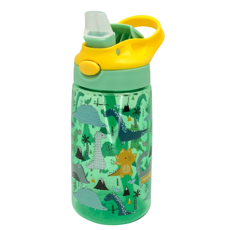 Botella Infantil Tritán 450 ml con Pajita