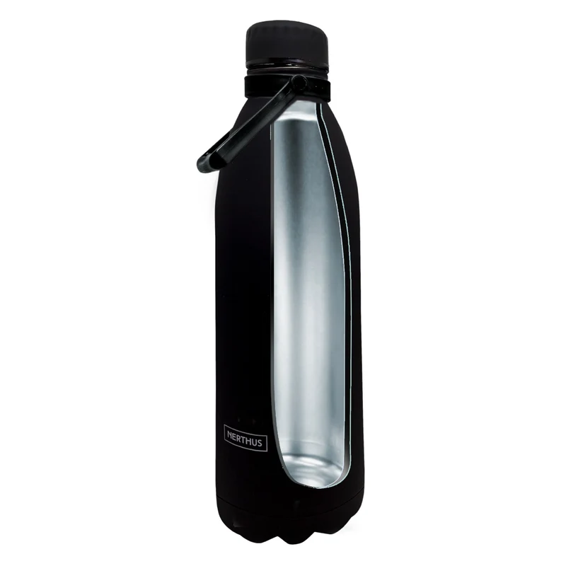 Botella Térmica Clásica de Acero Inoxidable – Doble Pared