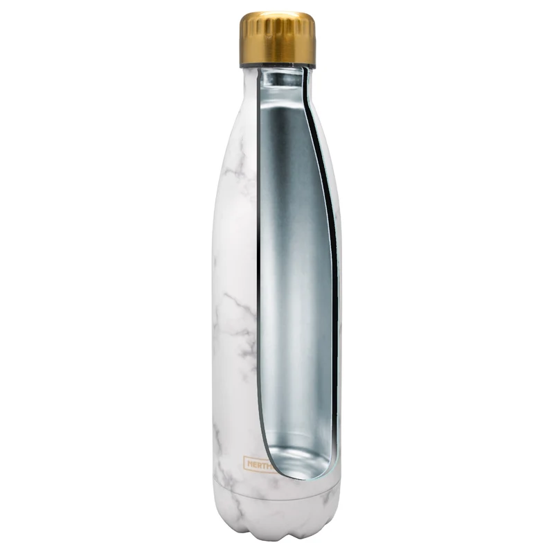 Botella Térmica Clásica de Acero Inoxidable – Doble Pared