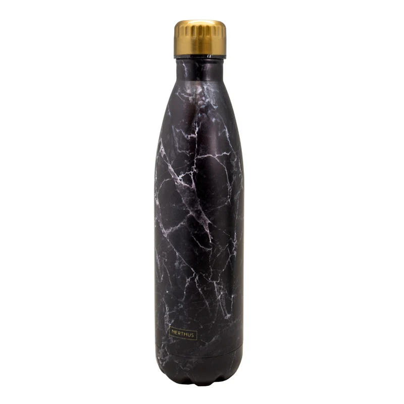 Botella Térmica Clásica de Acero Inoxidable – Doble Pared