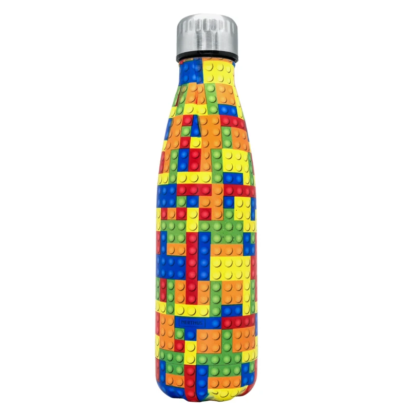 Botella Térmica Clásica de Acero Inoxidable – Doble Pared