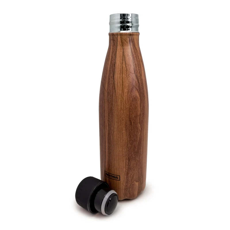 Botella Térmica Clásica de Acero Inoxidable – Doble Pared