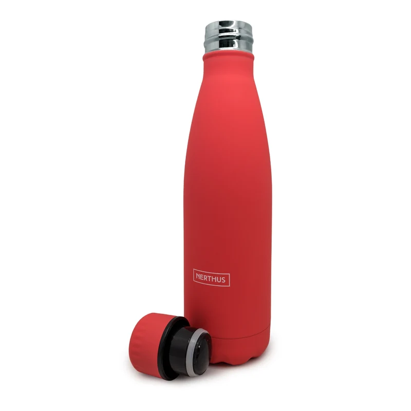 Botella Térmica Clásica de Acero Inoxidable – Doble Pared