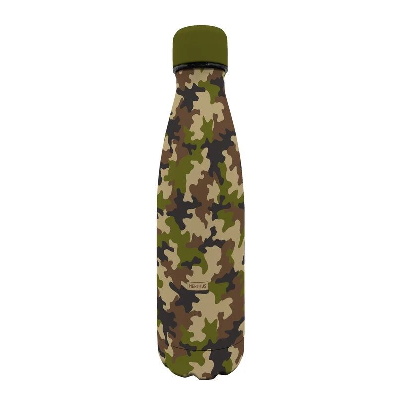 Botella Térmica Clásica de Acero Inoxidable – Doble Pared