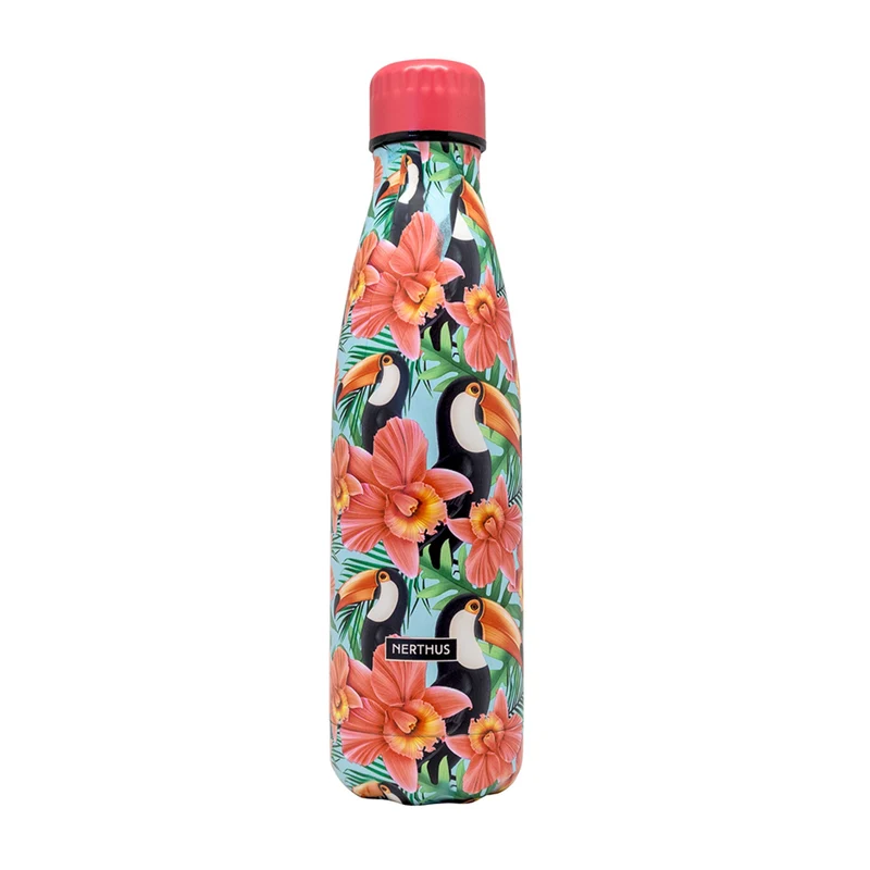Botella Térmica Clásica de Acero Inoxidable – Doble Pared