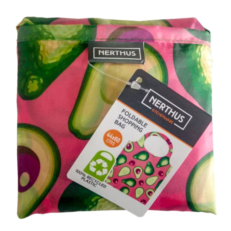 Bolsa de Compra Plegable 100% Plástico Reciclado