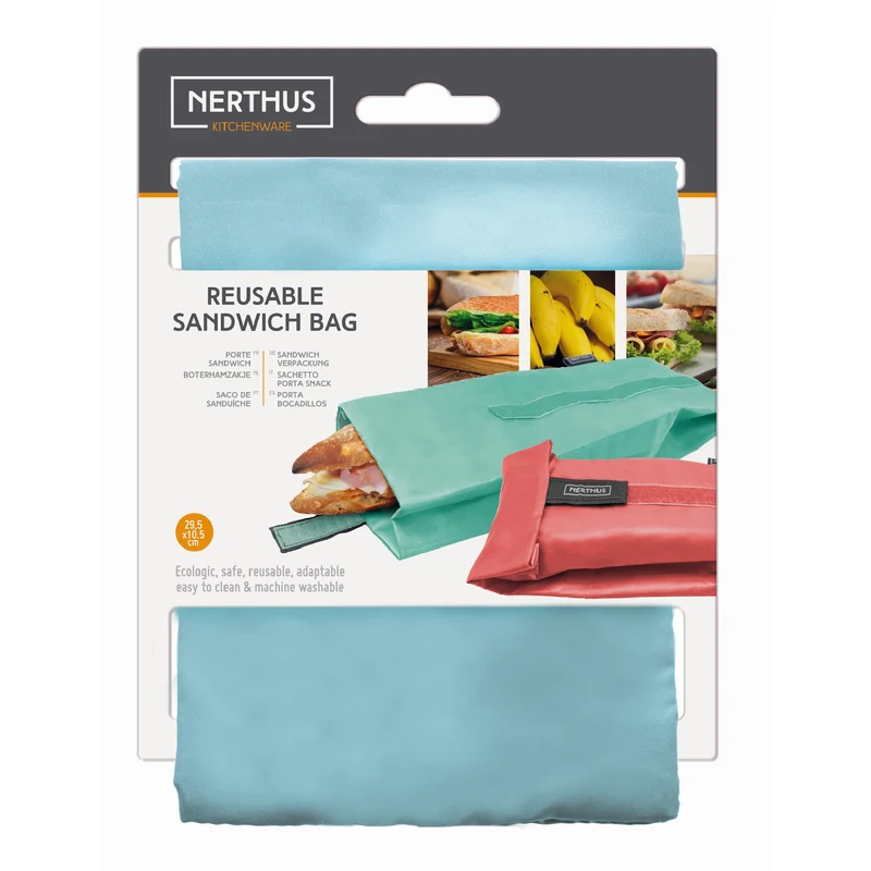 Bolsa Reutilizable para Bocadillo
