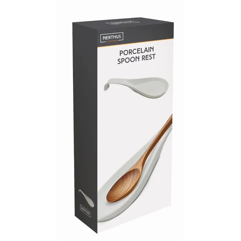 Reposa-cucharas de porcelana para cocina