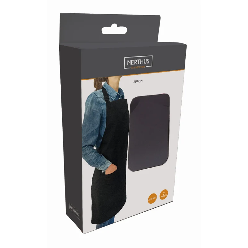 Mandil de cocina en tejido de nylon resistente