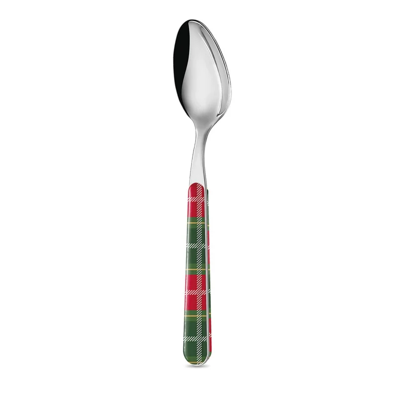 Cucchiaio Caffè - Tartan Rosso Verde BD14276