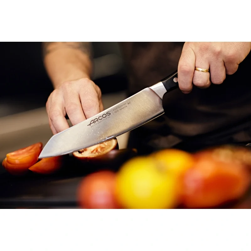 Cuchillo Rocking Santoku Serie Manhattan 190 mm