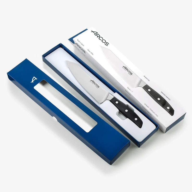 Cuchillo Rocking Santoku Serie Manhattan 190 mm