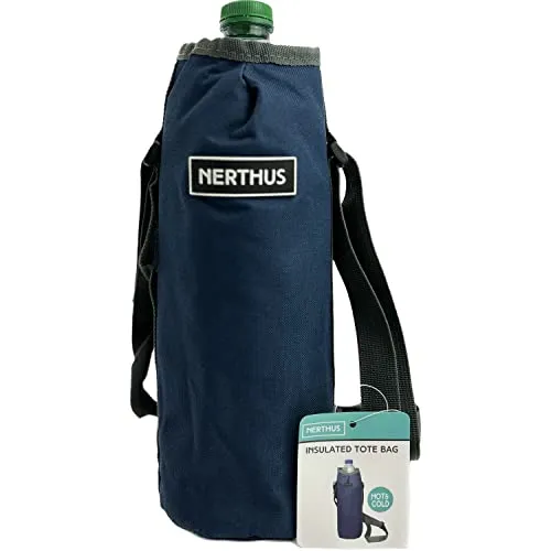 Bolsa isotérmica para botella con correa ajustable