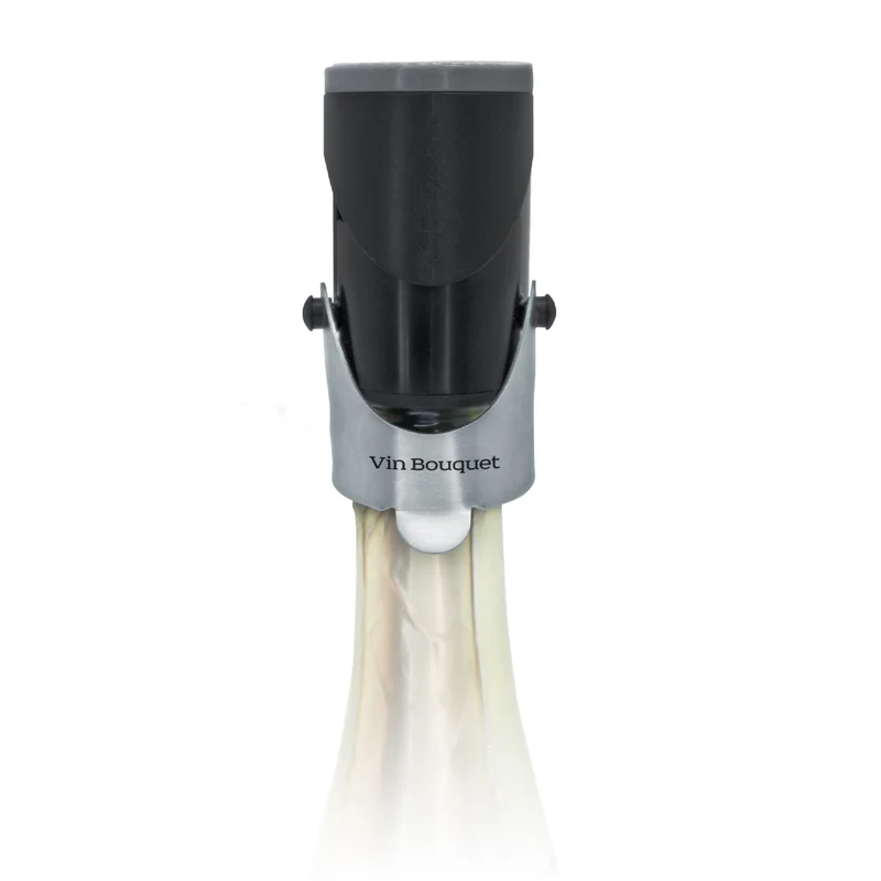 Tapón conservador de cava con indicador de sonido