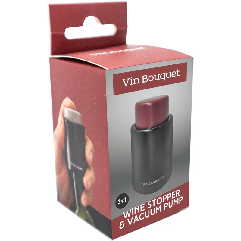 Tapón de vacío para conservar vino