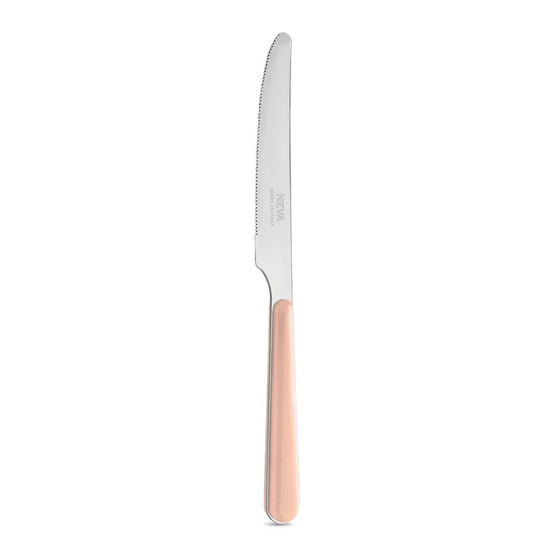 Coltello Tavola - Tinta Unita Rosa Antico Polveroso LD14118PLO