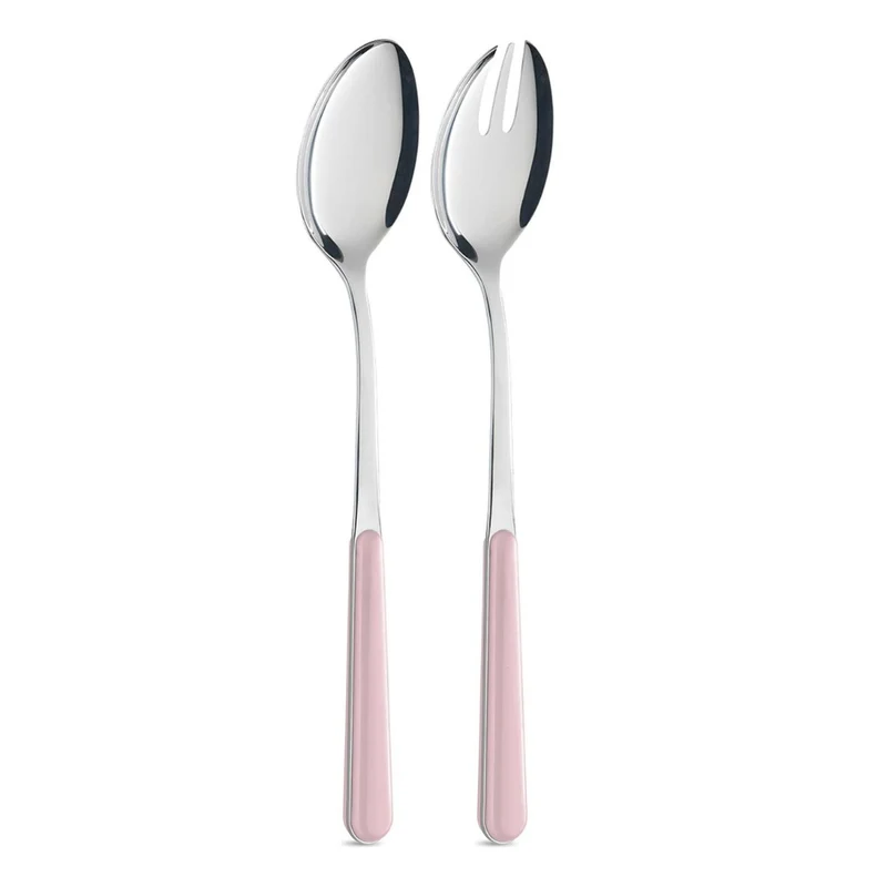 Coppia Insalata - Tinta Unita Rosa Polveroso LD14117PLM