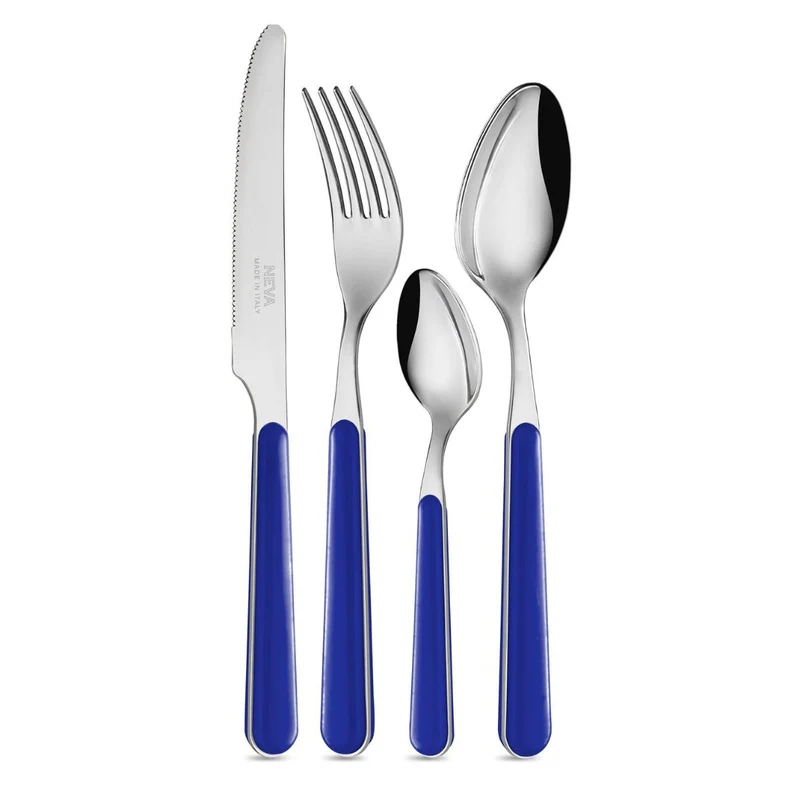 Set 24 pezzi - Tinta Unita Blu LD14108B