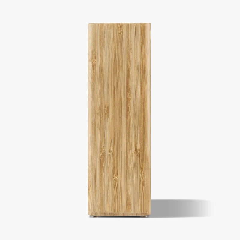 Soporte rectangular de bambú 280 x 215 x 90 mm