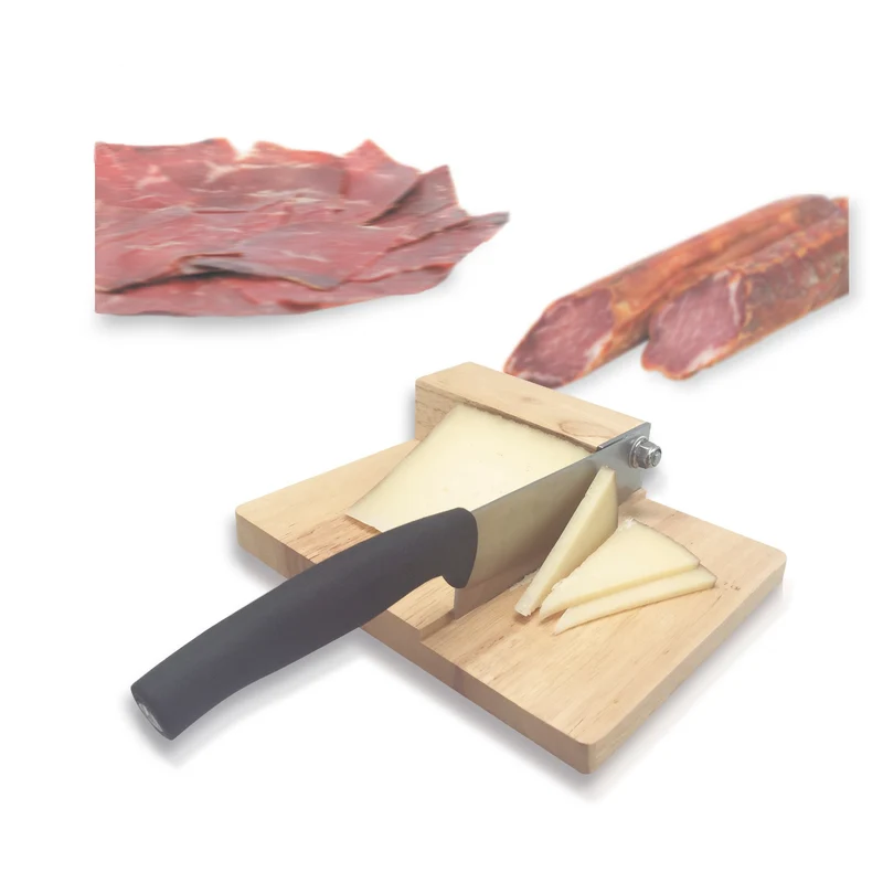 Guillotina de corte con tabla de madera