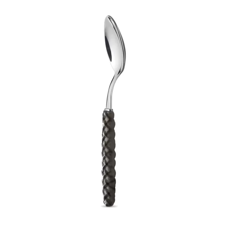 Cucchiaio Caffè - Intreccio Nero LD14203C