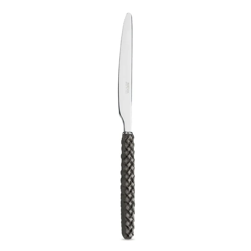 Coltello Tavola - Intreccio Nero LD14203C