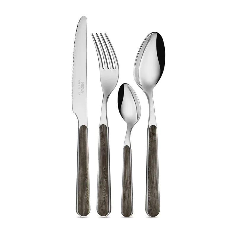 Set 24 pezzi - Pino Antracite BD15004