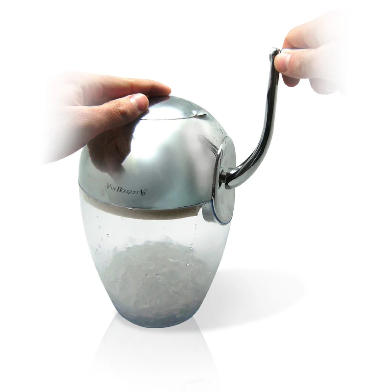 Picadora de hielo manual para cócteles y bebidas