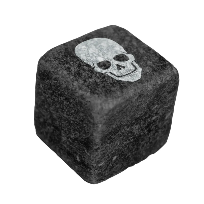 Cubitos de calavera para enfriar bebidas 9 unidades