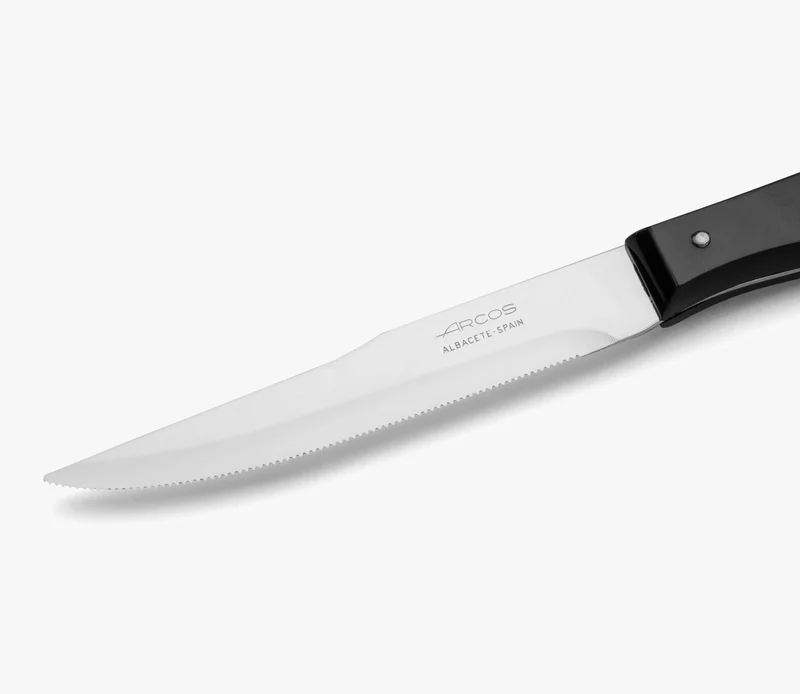 Cuchillo Chuletero Con Sierra Nylon 110 mm