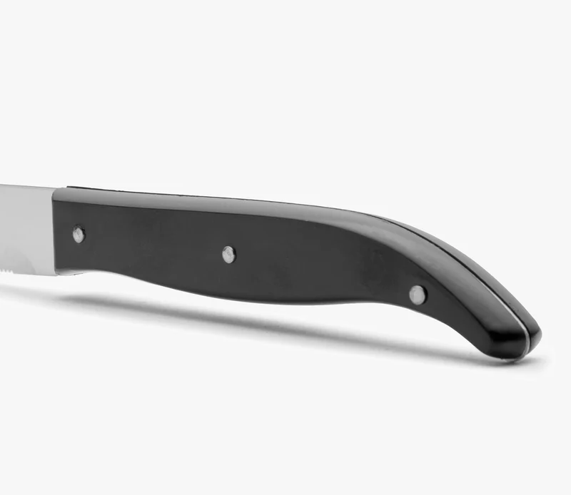 Cuchillo Chuletero Con Sierra Nylon 110 mm
