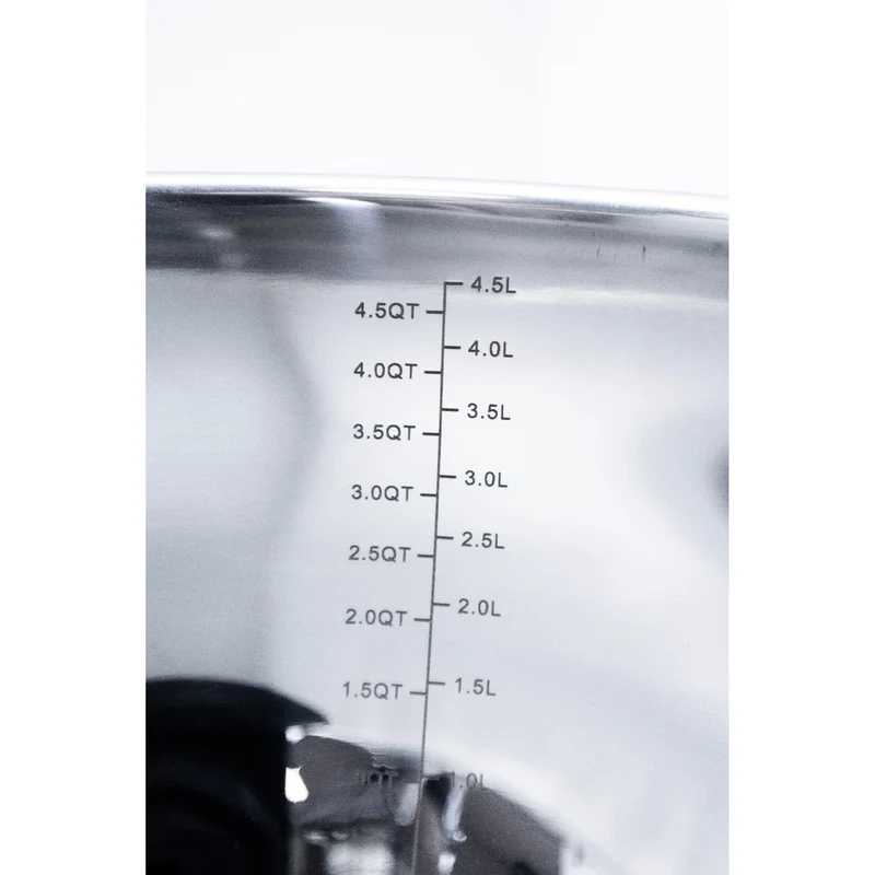 Set de 3 bowls de acero inoxidable con asas y base antideslizante