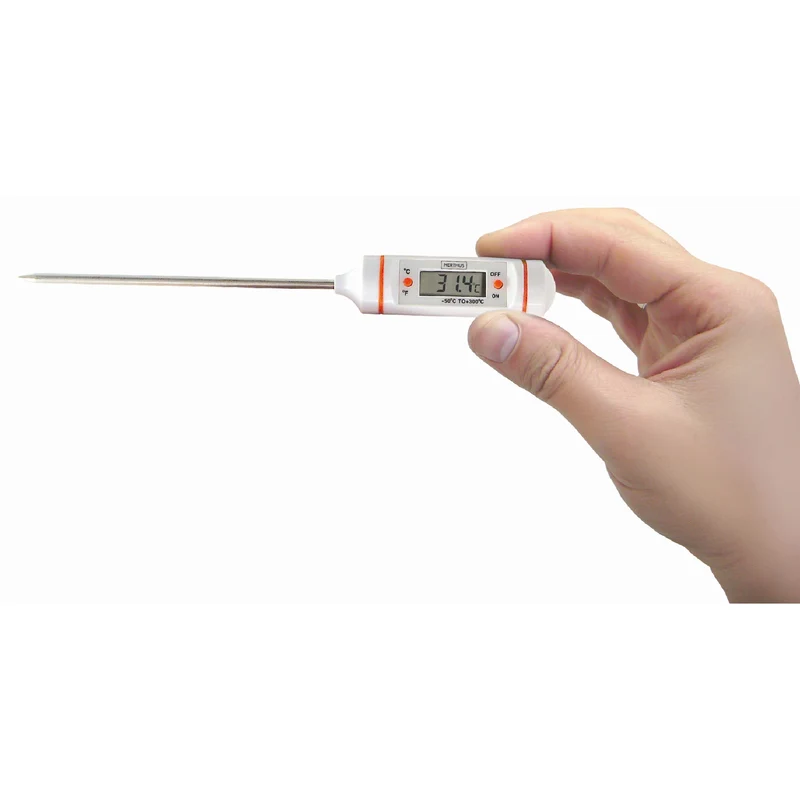 Termómetro digital con sonda para cocina y repostería