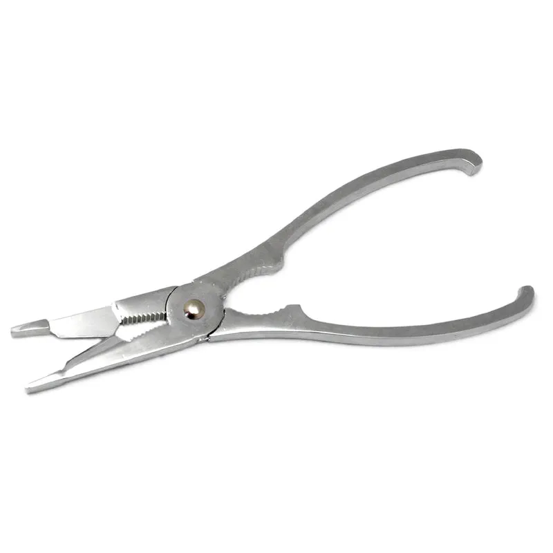 Pinza casca marisco de acero inoxidable con mango ergonómico