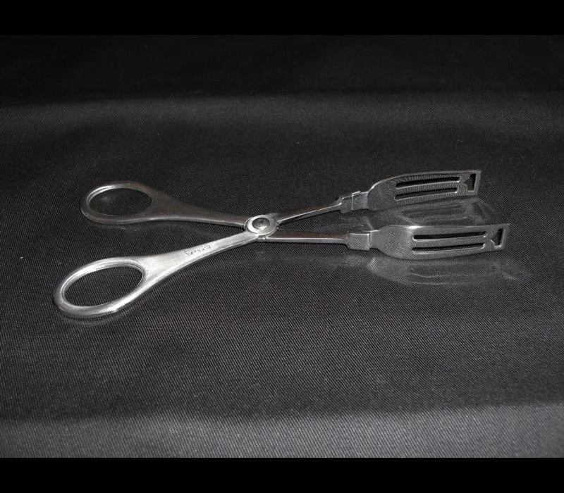 Pinza inox forbice cm.15 dolci mignon 2 pinze forgiata piazza