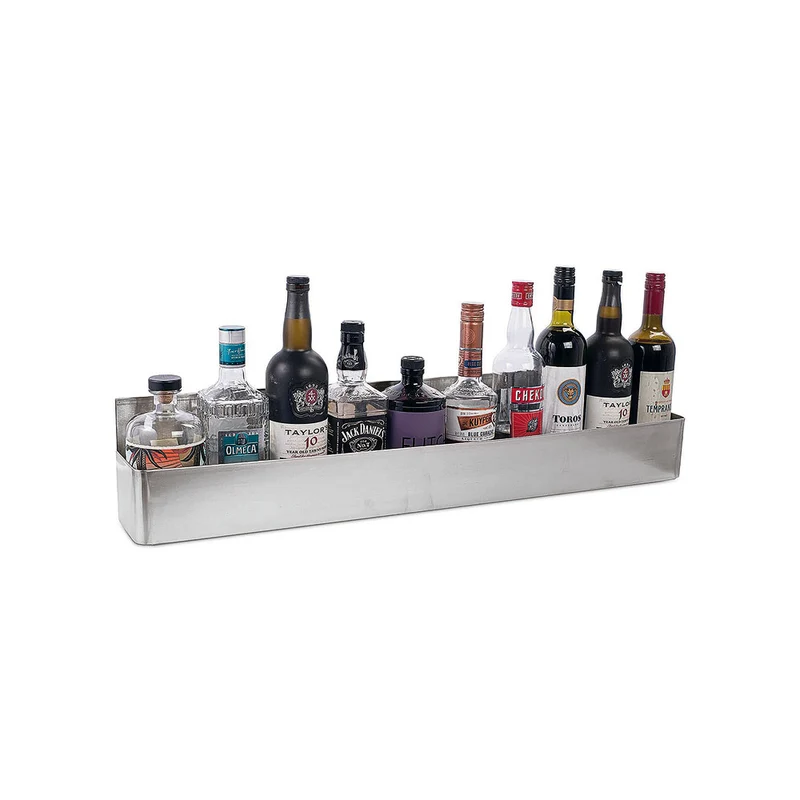 Speed rack cm.107 inox capacità 10 bottiglie